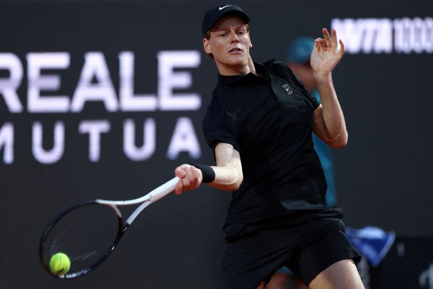 Jannik Sinner în acțiune la Roma 2025 Foto: Guliver/GettyImages