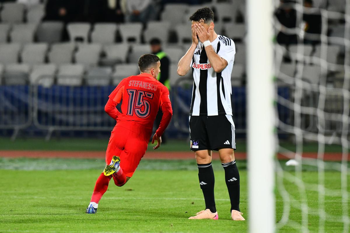 U Cluj - FCSB, imagini din timpul meciului/ foto: Cristi Preda (GSP)