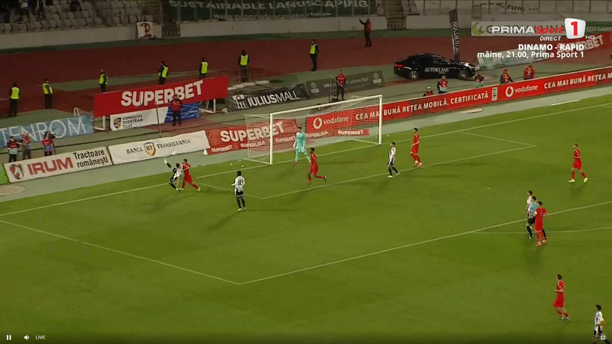 Duelul dintre Valentin Crețu și Blănuță, în U Cluj - FCSB