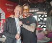 Legenda Guti a văzut Barcelona - Real Madrid la o terasă din București, împreună cu soția Romina Belluscio