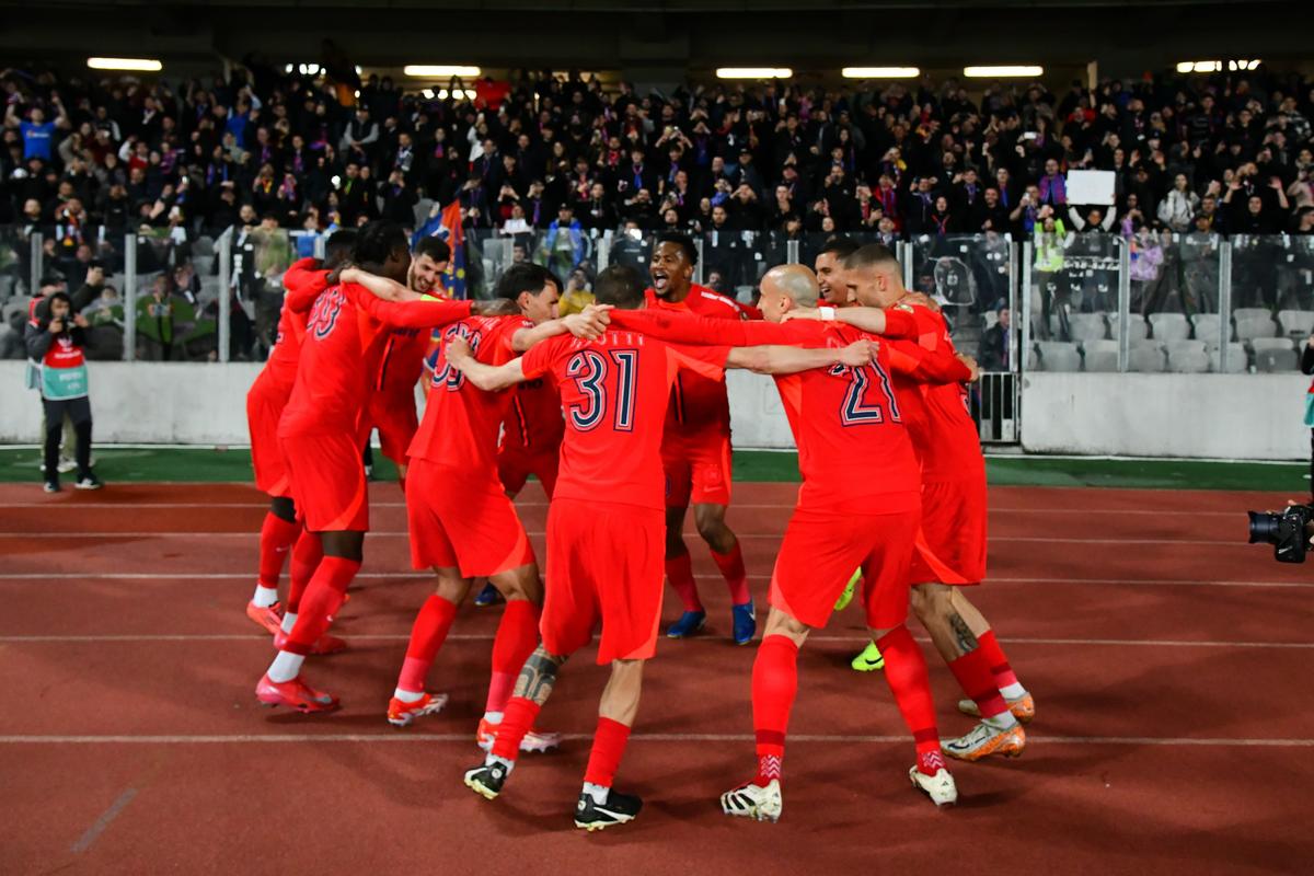 U Cluj - FCSB, imagini din timpul meciului/ foto: Cristi Preda (GSP)