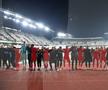 Roș-albaștrii au sărbătorit alături de fani victoria cu U Cluj / FOTO: Cristi Preda (GSP)