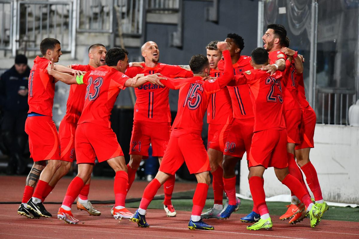 U Cluj - FCSB, imagini din timpul meciului/ foto: Cristi Preda (GSP)