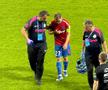 Darius Olaru, accidentat în FCSB - Unirea Slobozia