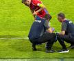 Darius Olaru, accidentat în FCSB - Unirea Slobozia