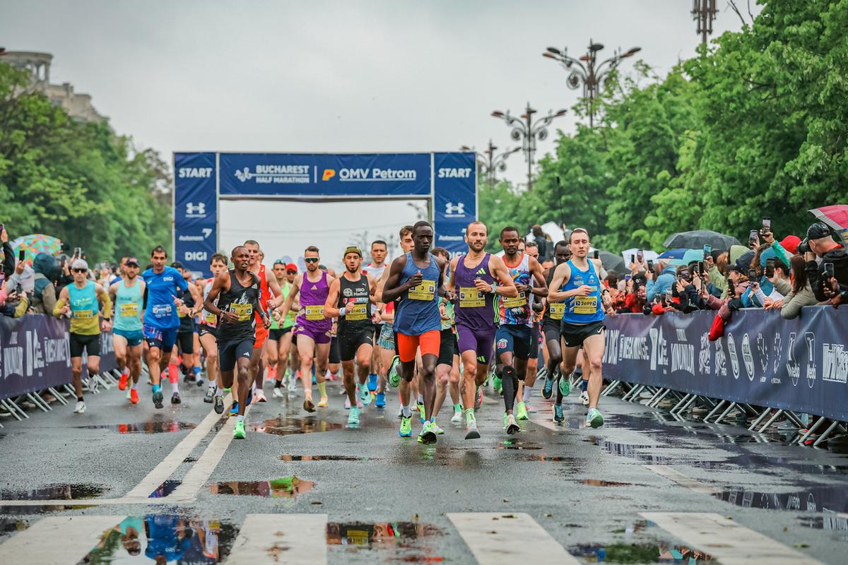 12.000 de participanți au luat startul la ediția a 15 a OMV Petrom Bucharest HALF MARATHON