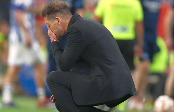 Simeone s-a uitat la El Clasico și a rămas perplex: „Wow, i-am eliminat de două ori! Doamne!”