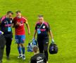 Darius Olaru, accidentat în FCSB - Unirea Slobozia