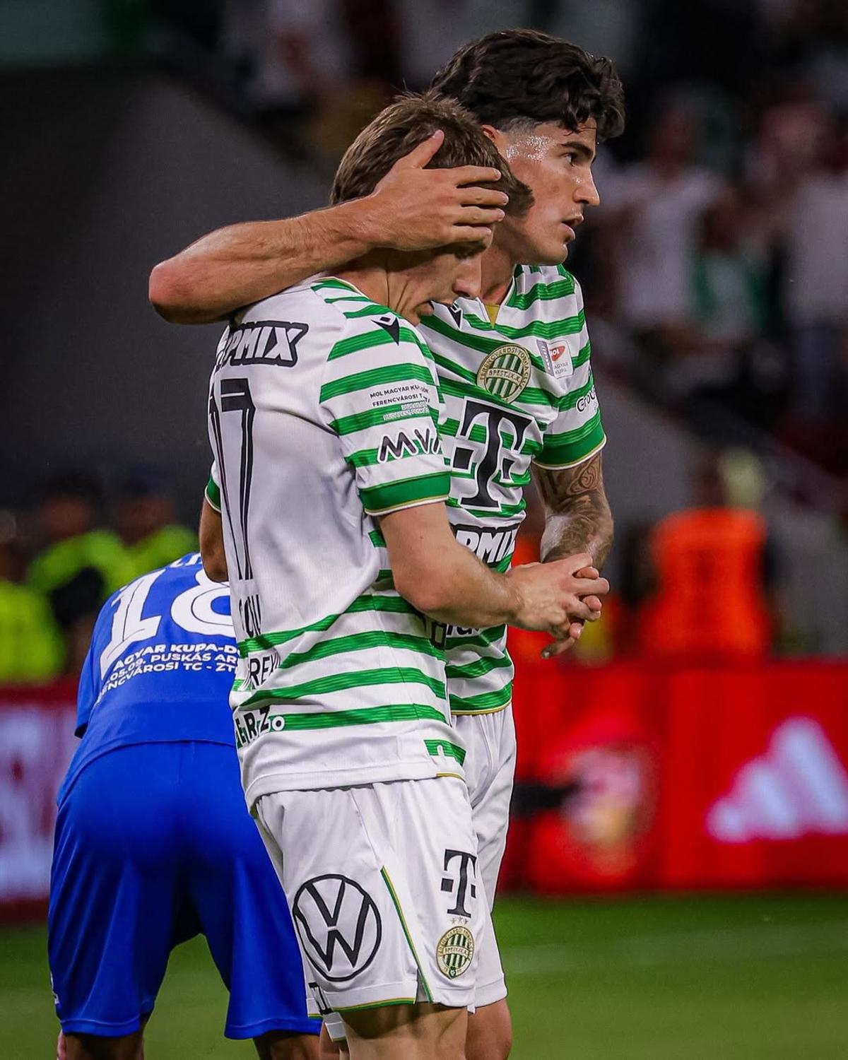 Marius Corbu, câștigător al Cupei Ungariei cu Ferencvaros