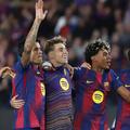 Joao Cancelo (primul din stânga) a devenit primul jucător care câștigă titlul în 4 din cele 5 campionate de top din Europa / Foto: Imago Images