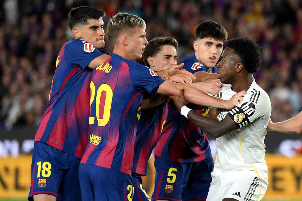 Vinicius, din nou în centrul unui moment controversat » Gestul care a încins spiritele în El Clasico