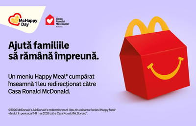 McHappy Day 2026: fapte bune care țin familiile împreună