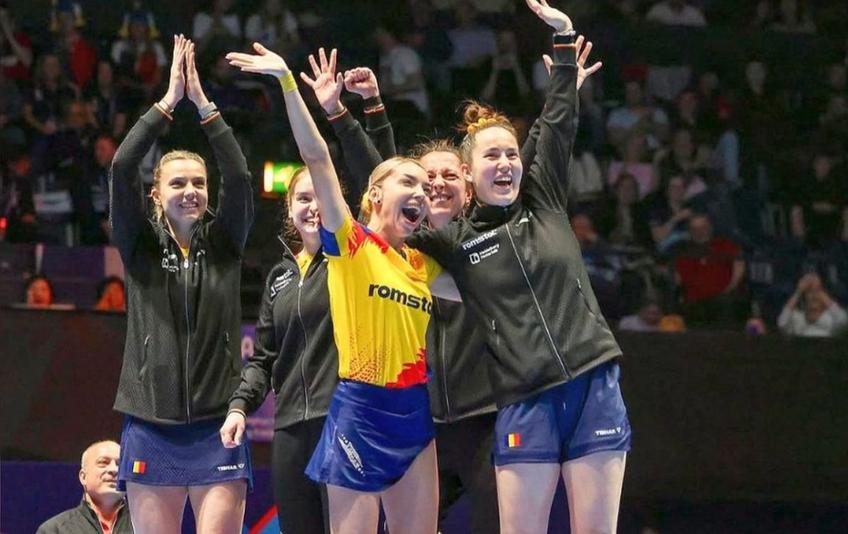 Fetele noastre au sărbătorit pe masa de joc bronzul mondial!