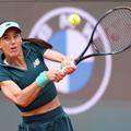 Sorana Cîrstea, în meciul cu Noskova // FOTO: Getty Images