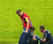 Darius Olaru, accidentat în FCSB - Unirea Slobozia