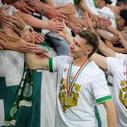 Marius Corbu, câștigător al Cupei Ungariei cu Ferencvaros / foto: instagram @marius.corbu