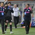 Matei Popa, ieșit accidentat în FCSB - Slobozia // FOTO Cristi Preda (GSP.ro)