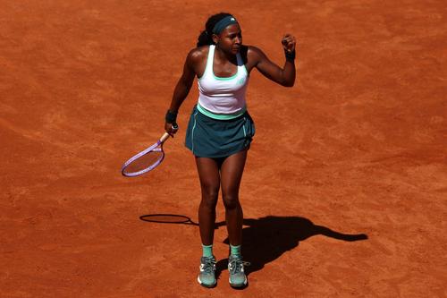 Coco Gauff, calificare în „sferturi” la Roma/Foto: Getty Images