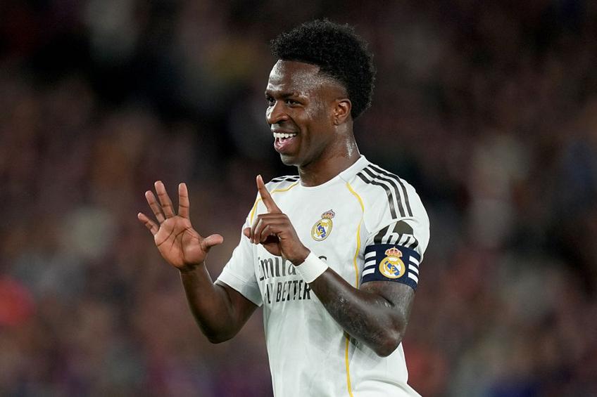 Vinicius, gest controversat în timpul El Clasico / foto: Getty Images