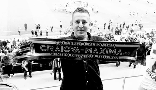 Costin Mărculescu a murit cu câteva zile înainte să împlinească vârsta de 51 de ani // Sursă foto: Facebook @CS Universitatea Craiova