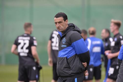 Helmut Duckadam nu consideră că Dragoș Nedelcu poate fi folosit stoper (foto: Cristi Preda, GSP)
