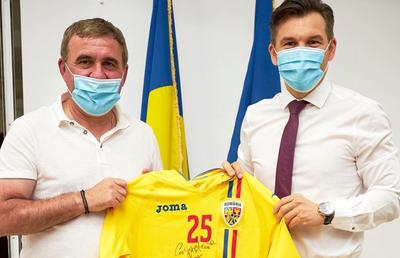 Gheorghe Hagi, întâlnire cu ministrul Tineretului și Sportului: „Putem construi o nouă generație de aur!”