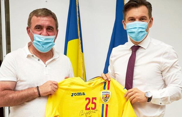 Gheorghe Hagi, întâlnire cu ministrul Tineretului și Sportului: „Putem construi o nouă generație de aur!”