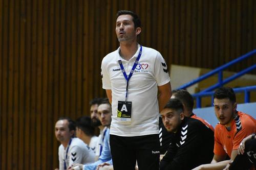 Antrenorul Stephane Plantin FOTO Minaur Baia Mare