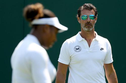 Patrick Mouratoglou și Serena Williams