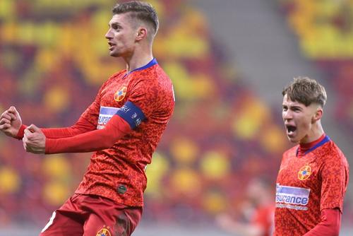 Florin Tănase și Octavian Popescu, FCSB // foto: Imago