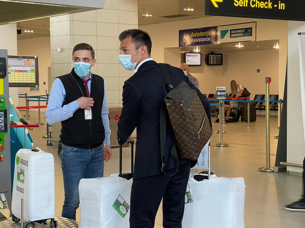 Ștefan Radu, în vacanță în România