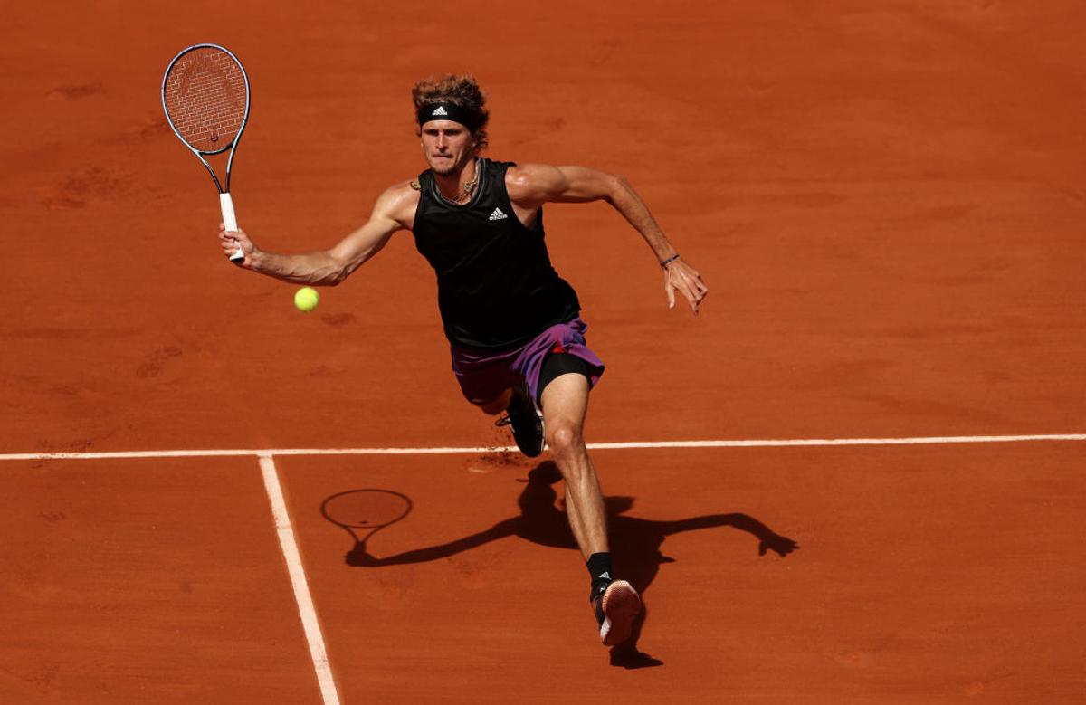 Stefanos Tsitsipas - Alexander Zverev / Roland Garros 2021 / semifinale