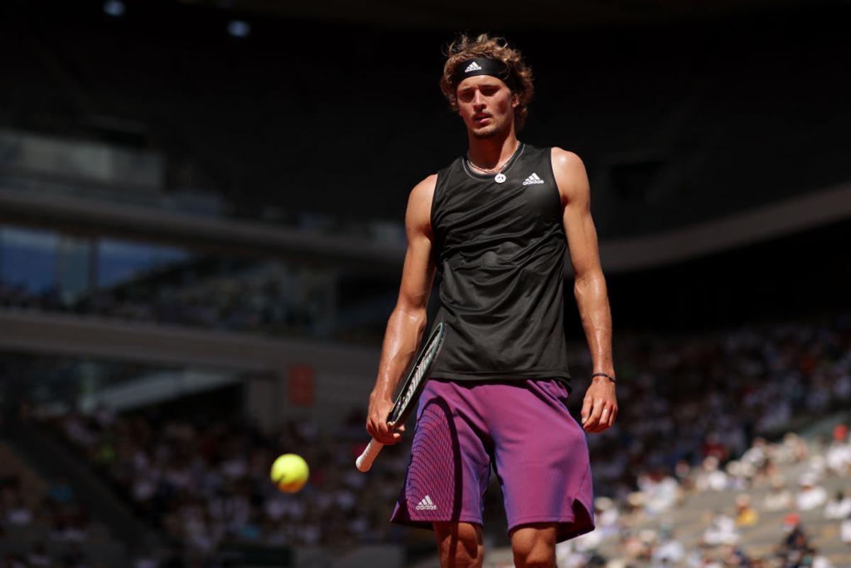 Stefanos Tsitsipas - Alexander Zverev / Roland Garros 2021 / semifinale