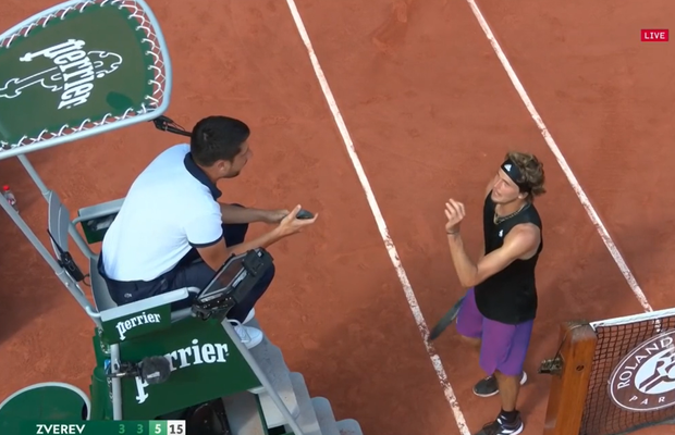 Criză de nervi în prima semifinală de la Roland Garros: „Decizia ta e o porcărie!”