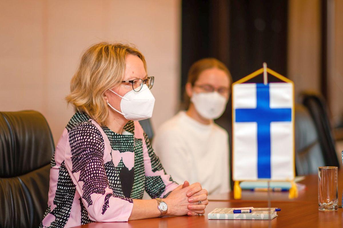 Marjut Akola - ambasadoarea Finlandei în România