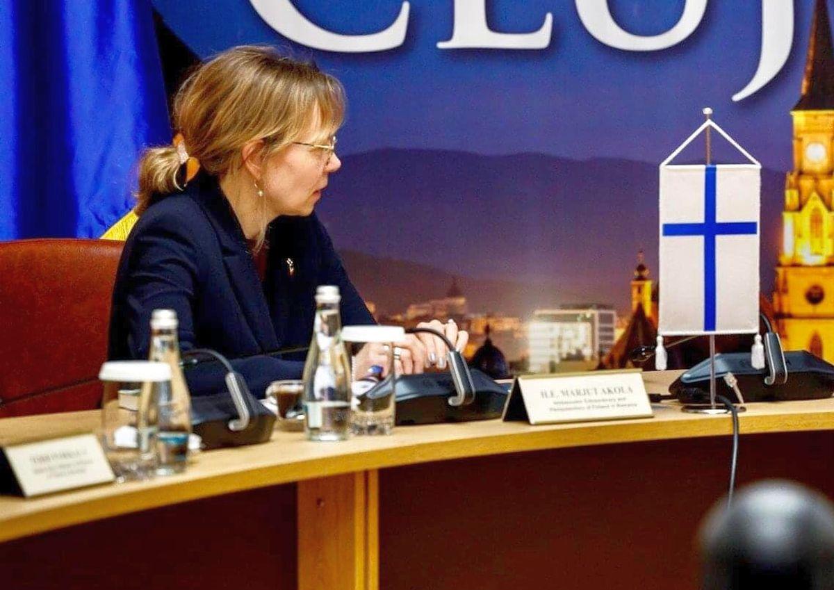 Marjut Akola - ambasadoarea Finlandei în România