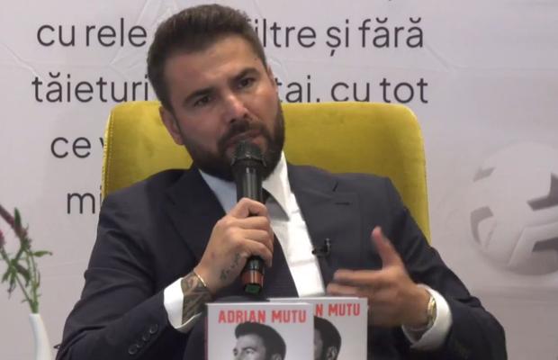 Mutu și-a lansat azi cartea » Momentul care i-a „încheiat” cariera de jucător: „Mamă, ăsta e făcut la Ikea!”