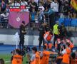 FOTO Fani au căzut cu tribuna la Real Madrid B - Barcelona B