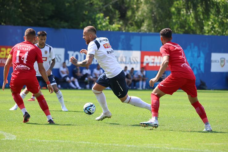 Amical România - CS Tunari. Foto: FRF