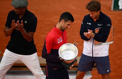 Novak Djokovic, mesaj-manifest pe podiumul de la Roland Garros: „Nu renunțați la visul vostru!” + a glumit cu Ruud: „Să îi bați pe toți, mai puțin pe mine!”