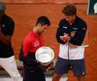 Pe podiumul de premiere, Nole a avut un mesaj pentru copiii din întreaga lumea și l-a încurajat pe adversarul din ultimul act.