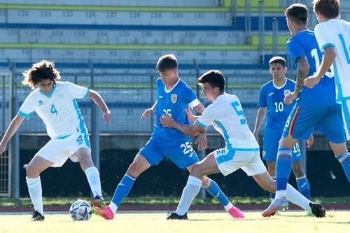 Reprezentativa U21 a României a învins-o pe San Marino U21 cu 5-0 // foto: frf.ro