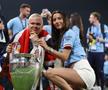 Erling Haaland a sărbătorit alături de iubita lui, Isabel Johansen (foto: Guliver/Getty Images)