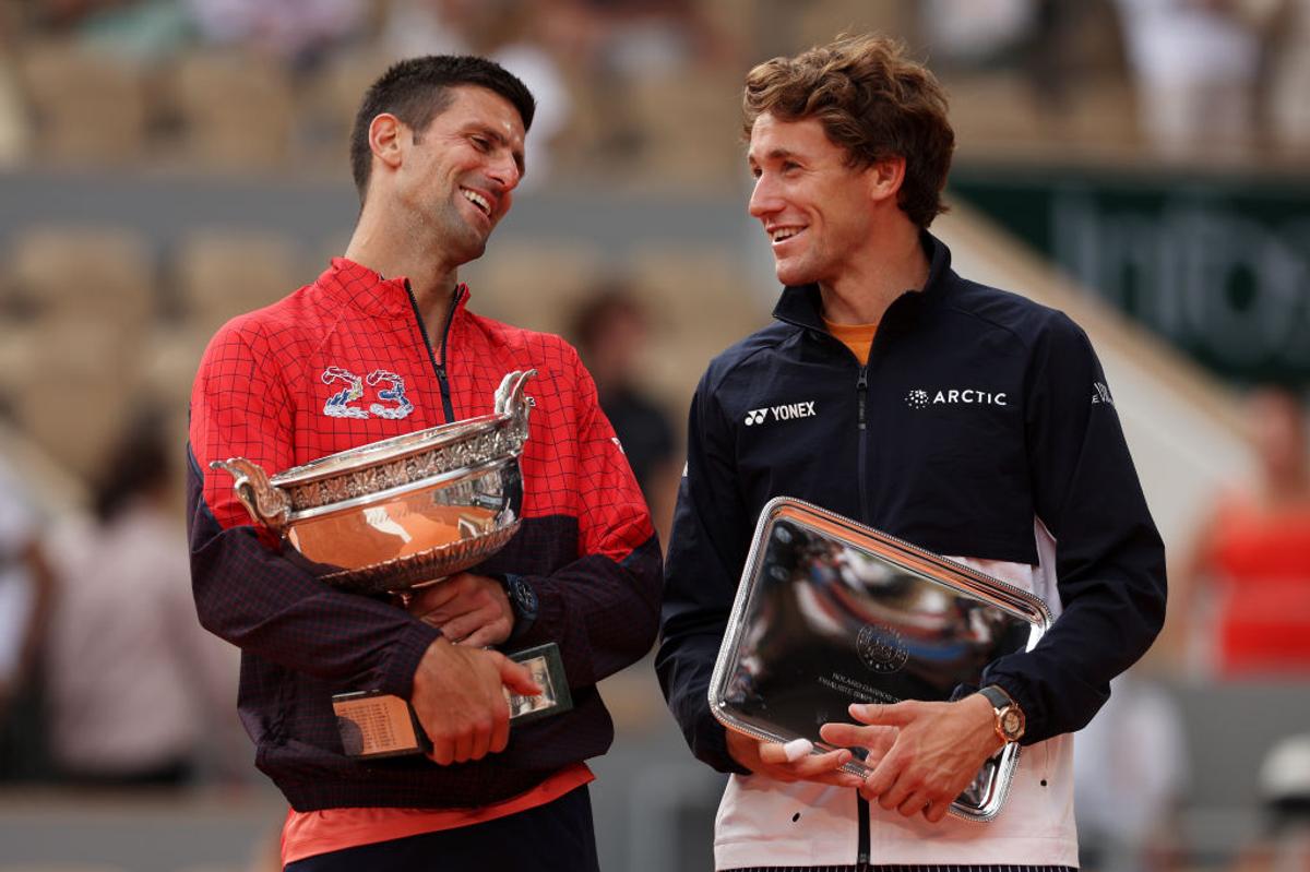 Novak Djokovic - Casper Ruud, finala Roland Garros 2023