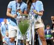 Julian Alvarez a sărbătorit câștigarea Champions League alături de iubita lui, María Emilia Ferrero (foto: Guliver/Getty Images)