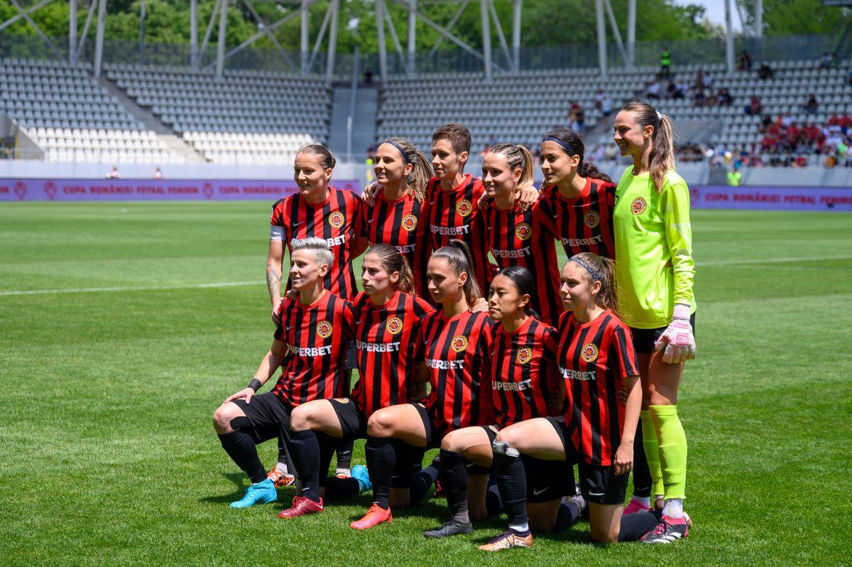 Carmen, noua câștigătoare a Cupei României la fotbal feminin! » A învins campioana U Cluj într-o finală decisă în prelungiri