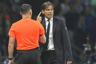 Istvan Kovacs, „meci” greu cu Simone Inzaghi la finala Champions League » Antrenorul lui Inter, criză de nervi pe bancă