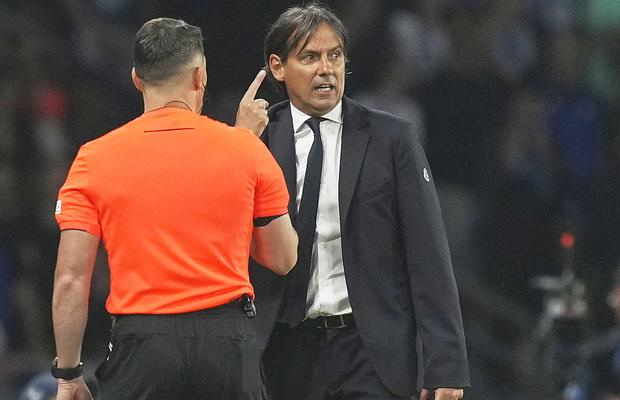 Istvan Kovacs, „meci” greu cu Simone Inzaghi la finala Champions League » Antrenorul lui Inter, criză de nervi pe bancă