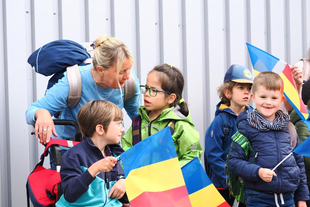 România, primul antrenament în Germania