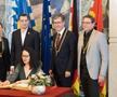 Recepție specială pentru delegația României în Wurzburg » Răzvan Burleanu: „Asta poate fi cea mai bună generație din ultimii 20 de ani” + A vorbit și despre politică și alegeri